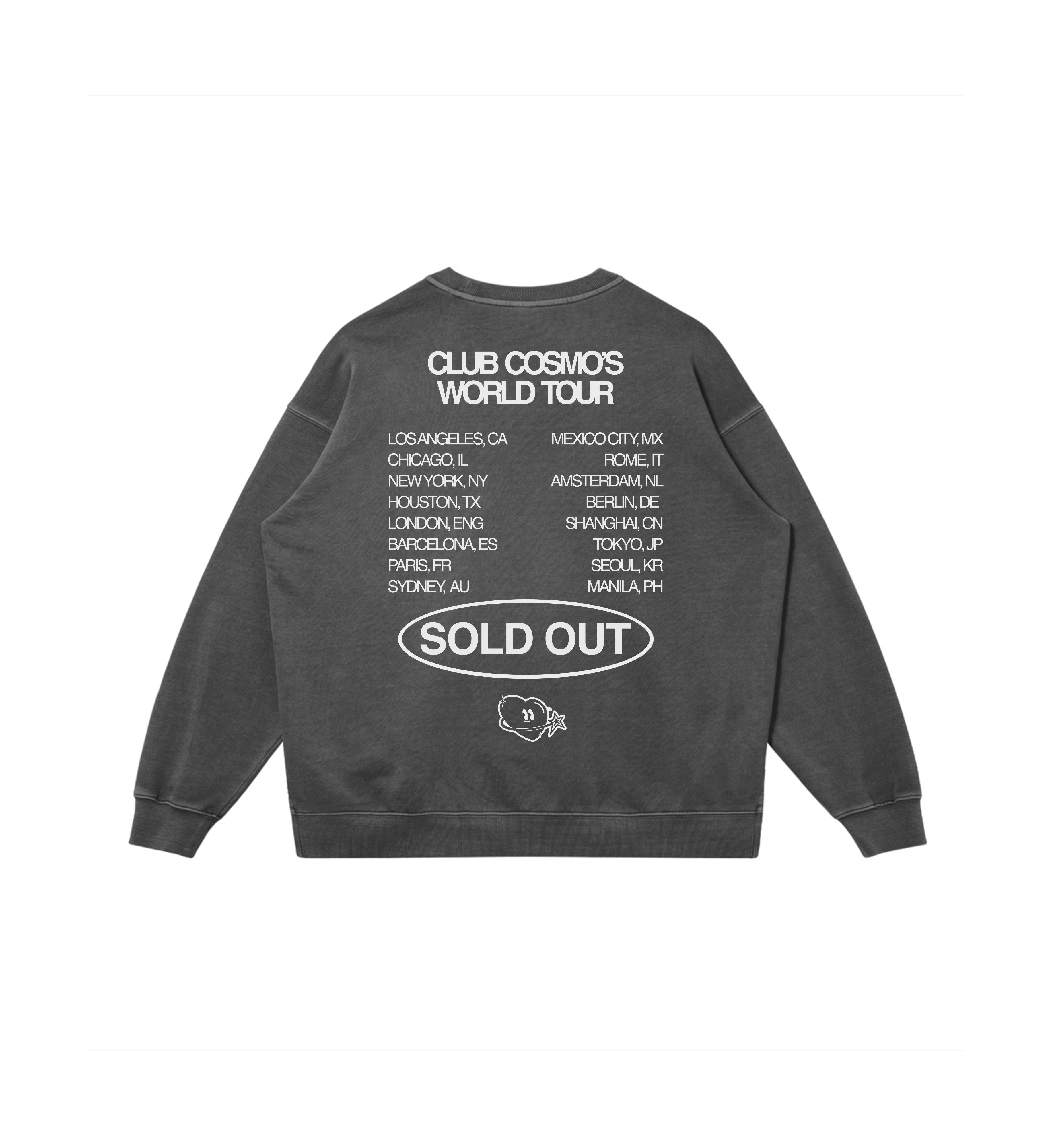 Club Cosmo's World Tour Sweatshirt